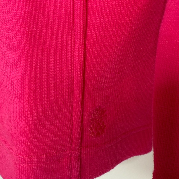 Tommy Bahama Aruba Half-Zip Bright Blush - Picture 4 of 7